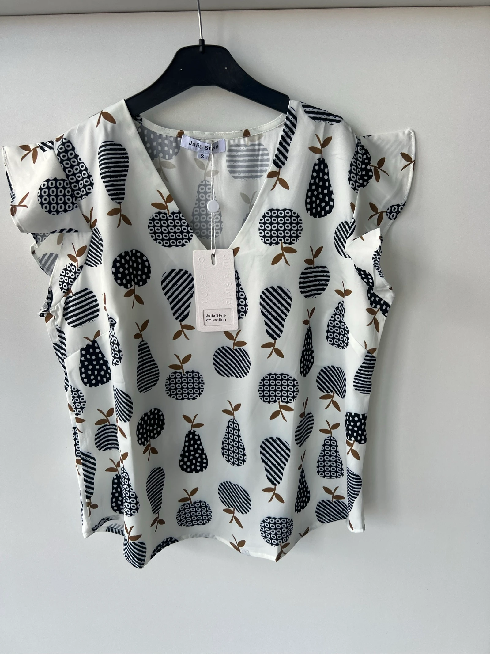 🤍 Blusa estampada – nova com etiqueta 🤍